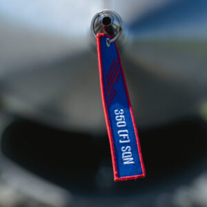 Alternative view of Remove Before Flight - 350SQN